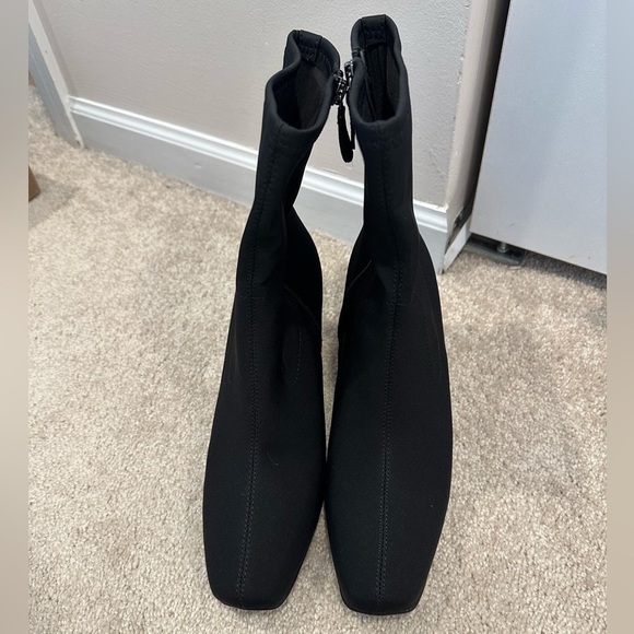 Aerosoles Black Synthetic Cinnamon Booties size 9.5 - Picture 2 of 6